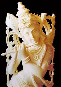 kRISHNA PLAYING THE FLUTE